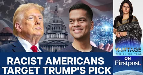 Donald Trump's Pick Sriram Krishnan Faces Racist Backlash | Vantage with Palki Sharma